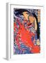 Lobster and Bird-Kuniyoshi Utagawa-Framed Giclee Print