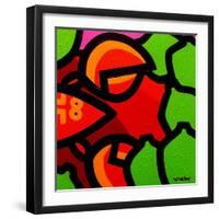 Lobster and Seven Limes-John Nolan-Framed Giclee Print