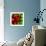 Lobster and Seven Limes-John Nolan-Framed Giclee Print displayed on a wall