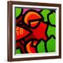 Lobster and Seven Limes-John Nolan-Framed Giclee Print