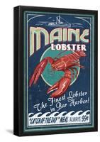 Lobster - Bar Harbor, Maine-null-Framed Poster
