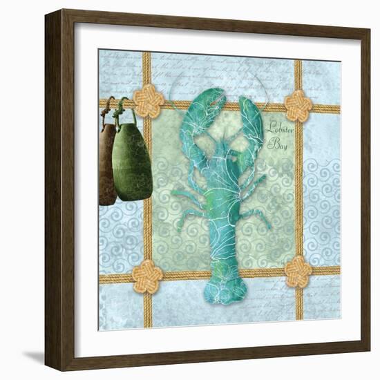 Lobster Bay-Bee Sturgis-Framed Art Print