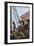 Lobster-Boat Unloaded Along a Maine Pier, circa 1880-null-Framed Giclee Print