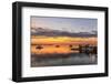 Lobster boats in a harbor in South Thomaston, Maine.-Jerry & Marcy Monkman-Framed Photographic Print