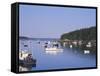 Lobster Boats in Stonington Harbor, Maine, USA-Jerry & Marcy Monkman-Framed Stretched Canvas