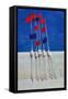 Lobster Buoys, 1990s-Lincoln Seligman-Framed Stretched Canvas
