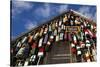 Lobster Buoys, Gloucester, Massachusetts, USA-Walter Bibikow-Stretched Canvas