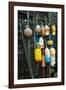 Lobster Buoys, Rockport, Massachusetts, USA-Walter Bibikow-Framed Photographic Print