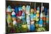 Lobster Buoys, Rockport, Massachusetts, USA-Walter Bibikow-Mounted Photographic Print