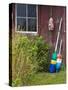 Lobster Buoys, Thatcher Island, Rockport, Cape Ann, Massachusetts, USA-Walter Bibikow-Stretched Canvas