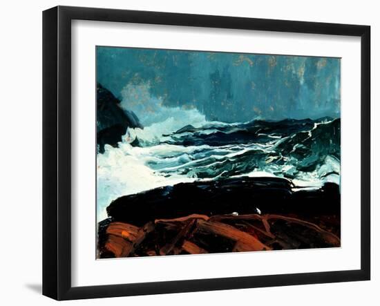 Lobster Cove, Monhegan, Maine, 1913-George Wesley Bellows-Framed Giclee Print