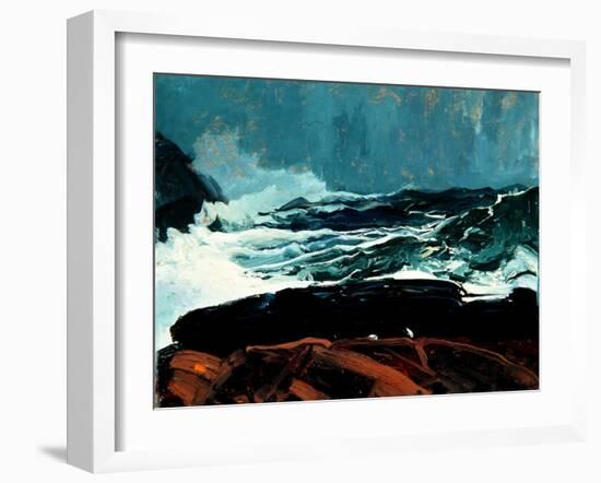 Lobster Cove, Monhegan, Maine, 1913-George Wesley Bellows-Framed Giclee Print