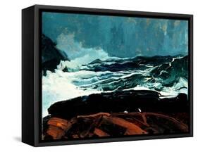 Lobster Cove, Monhegan, Maine, 1913-George Wesley Bellows-Framed Stretched Canvas