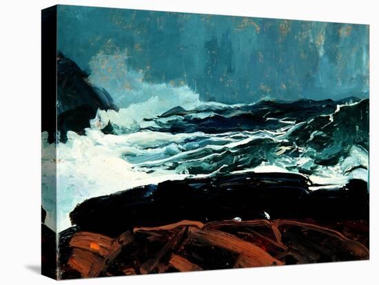 Lobster Cove, Monhegan, Maine, 1913-George Wesley Bellows-Stretched Canvas