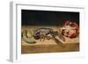 Lobster, Crab and Cucumber, 1827 (W/C on Paper)-William Henry Hunt-Framed Giclee Print