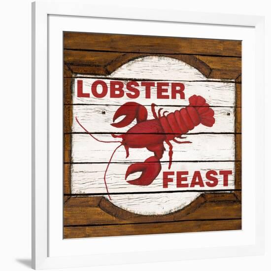 Lobster Feast-Gina Ritter-Framed Art Print