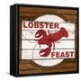 Lobster Feast-Gina Ritter-Framed Stretched Canvas