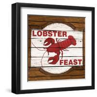 Lobster Feast-Gina Ritter-Framed Art Print