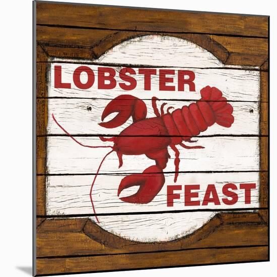 Lobster Feast-Gina Ritter-Mounted Art Print