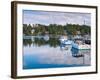 Lobster Fishing Boats, Boothbay Harbor, Maine, New England, United States of America, North America-Alan Copson-Framed Photographic Print