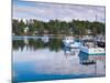 Lobster Fishing Boats, Boothbay Harbor, Maine, New England, United States of America, North America-Alan Copson-Mounted Photographic Print