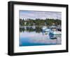 Lobster Fishing Boats, Boothbay Harbor, Maine, New England, United States of America, North America-Alan Copson-Framed Photographic Print