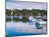 Lobster Fishing Boats, Boothbay Harbor, Maine, New England, United States of America, North America-Alan Copson-Mounted Photographic Print