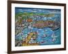 Lobster House-Bill Bell-Framed Giclee Print