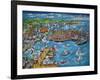 Lobster House-Bill Bell-Framed Giclee Print