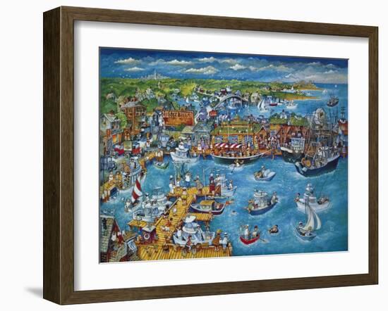 Lobster House-Bill Bell-Framed Giclee Print