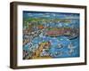 Lobster House-Bill Bell-Framed Giclee Print