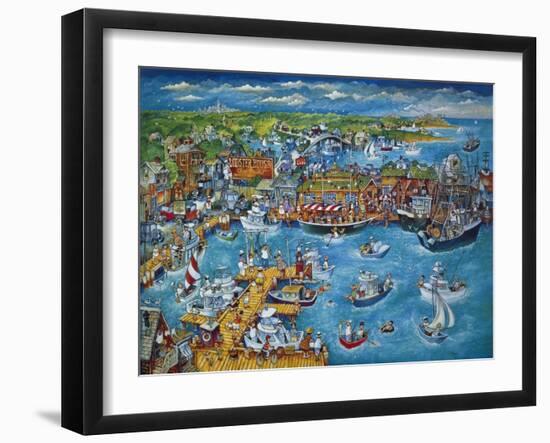 Lobster House-Bill Bell-Framed Giclee Print