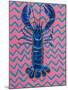 Lobster on Zigzag-Alice Straker-Mounted Photographic Print