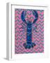 Lobster on Zigzag-Alice Straker-Framed Photographic Print