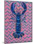 Lobster on Zigzag-Alice Straker-Mounted Photographic Print