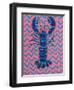 Lobster on Zigzag-Alice Straker-Framed Photographic Print