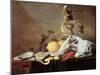 Lobster, Oyster and Lemon-Jan Davidsz de Heem-Mounted Giclee Print