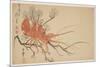 Lobster, Plum and Pine Branch, C.1818-Shibata Git?-Mounted Giclee Print