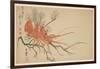 Lobster, Plum and Pine Branch, C.1818-Shibata Git?-Framed Giclee Print