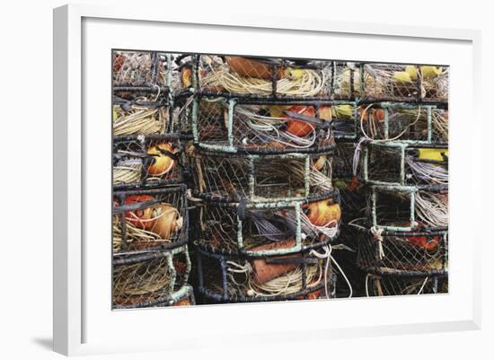 Lobster Pots, Close-Up-Jamie & Judy Wild-Framed Photographic Print