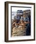 Lobster Pots, Normandy, France-Michael Busselle-Framed Photographic Print