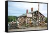 Lobster Shack in Maine Photo Art Print Poster-null-Framed Stretched Canvas