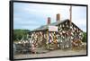 Lobster Shack in Maine Photo Art Print Poster-null-Framed Poster