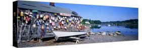 Lobster Shack, York, Maine, USA-null-Stretched Canvas