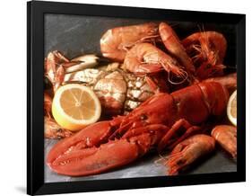 Lobster, Shrimp and Crab-Steven Morris-Framed Photographic Print