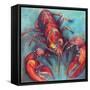 Lobster-Jeanette Vertentes-Framed Stretched Canvas