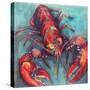 Lobster-Jeanette Vertentes-Stretched Canvas