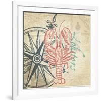 Lobster-The Saturday Evening Post-Framed Giclee Print