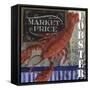 Lobster-Fiona Stokes-Gilbert-Framed Stretched Canvas
