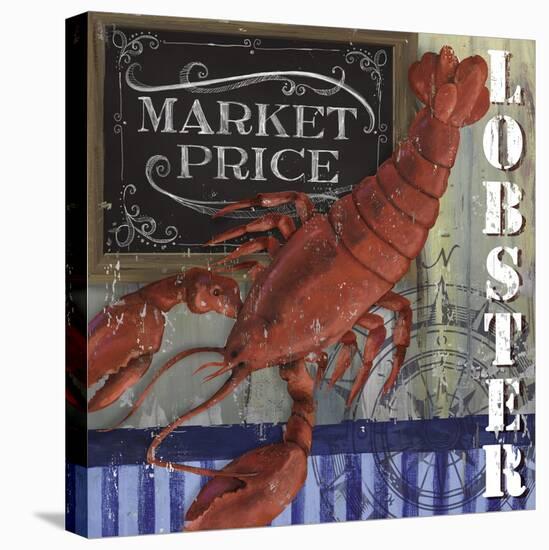 Lobster-Fiona Stokes-Gilbert-Stretched Canvas